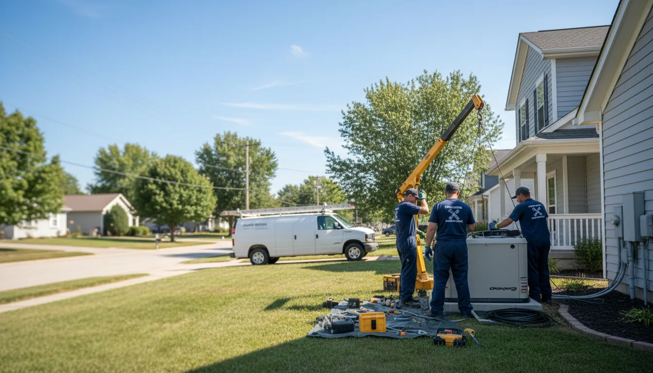 Generator Installation in Woodworth, LA near me